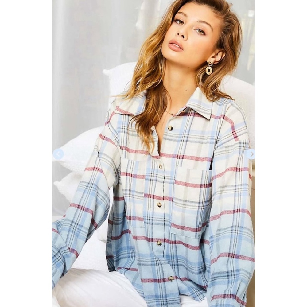 New Main strip oversized women shirt